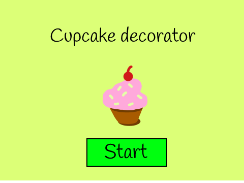 Cupcake decorator!!