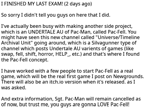 UPDATE I FORGOT TO SHOW!