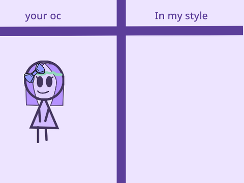 put your oc here And I will draw you Remix