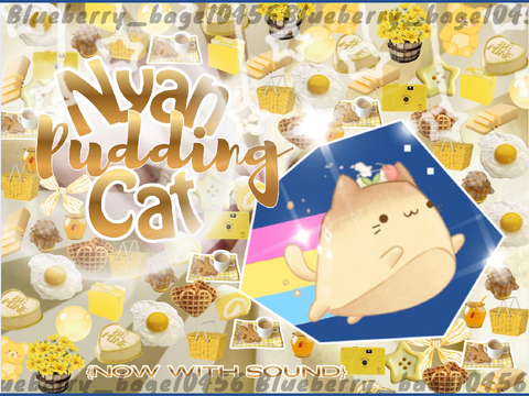 .·:*¨¨* ≈Nyan pudding cat! {now with sound}≈ *¨¨*:·.