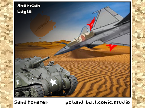American Eagle 1: Sand Monster