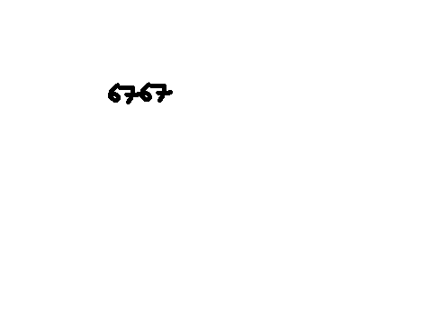 4 digit number display