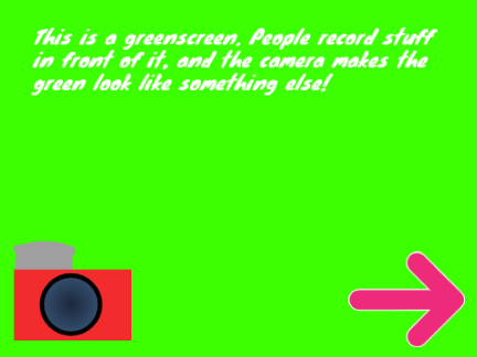 Green screen game