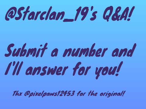 Question & Answer! 