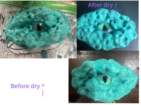 Clay Dragon eye I made