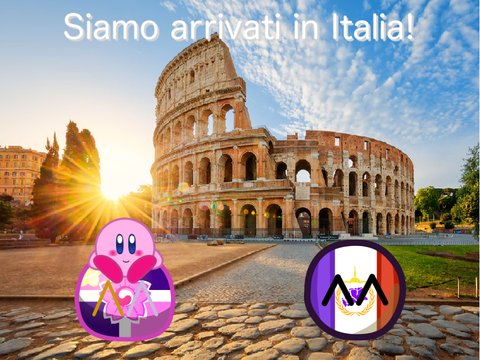 Siamo arrivati ​​in Italia!