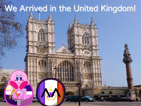 We Arrived in the United Kingdom!