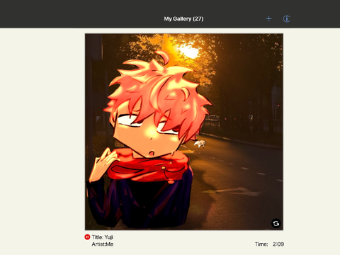 Yuji art…. Ehehehhe….