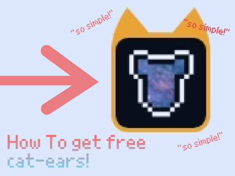 How to get cat ears! | (Around your PFP)