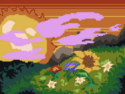 Flowers in the Field