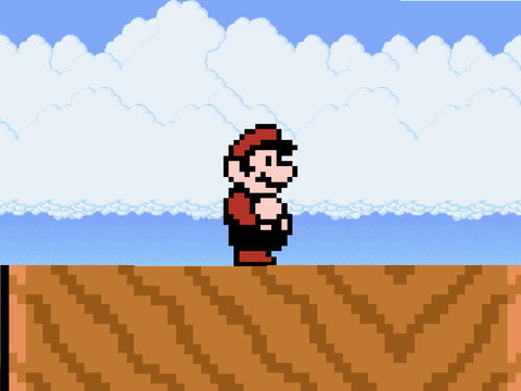 Mario jump animation