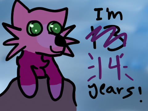 its (no longer) mah birthday!