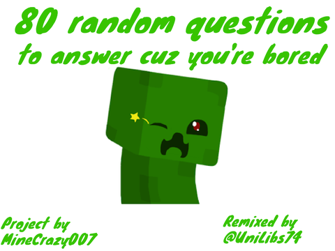 80 questions answered by @UniLibs74 