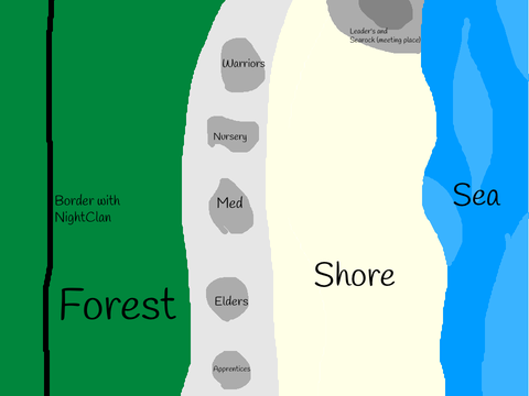 Map for ShoreClan RP