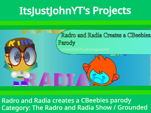 Radro and Radia creates a CBeebies parody