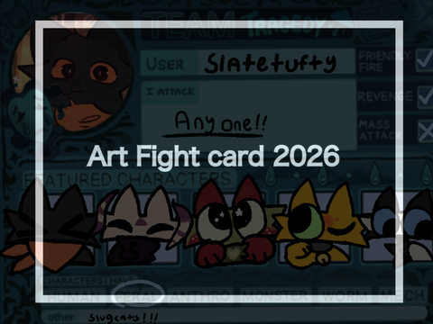 2026 Artfight card.