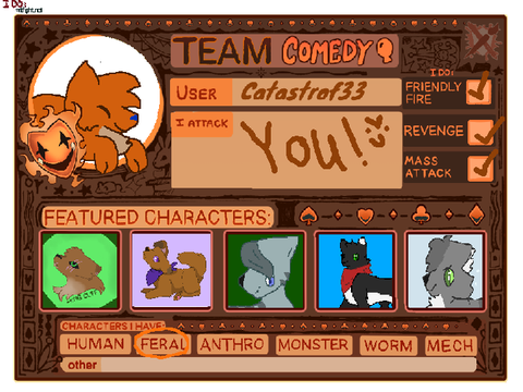 Art fight|| YOU MAY ATTACK