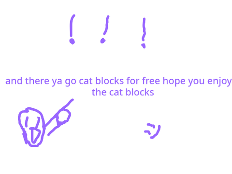 free cat blocks tutorial