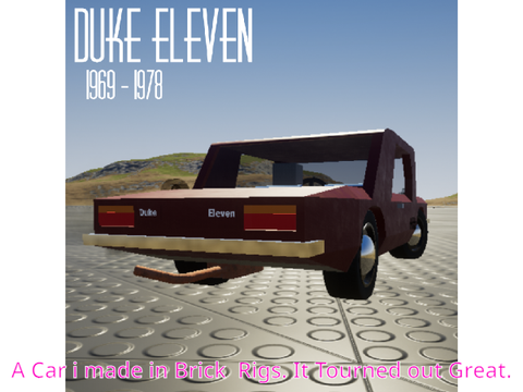 Duke Eleven Thing i made