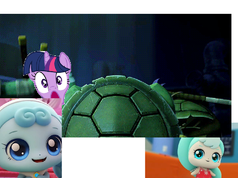 twilight and rarity freak out 