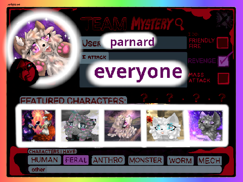 my artfight account :