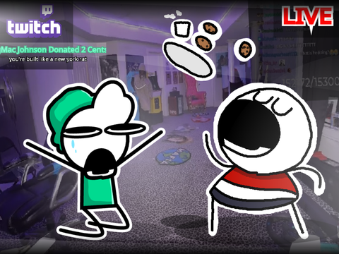 [REVIVED] The Life Of A Streamer #animations #music #art #trending #games #all