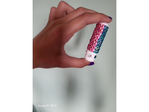 This lipgloss i randomly bedazzled