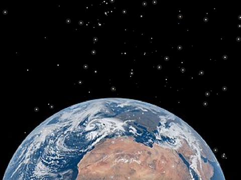 Earth out of orbit
