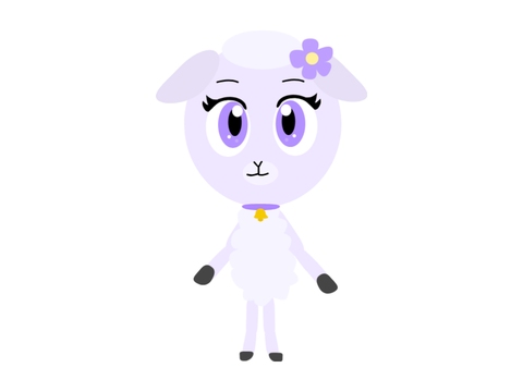 Lavender the Lamb Sprite 2.0