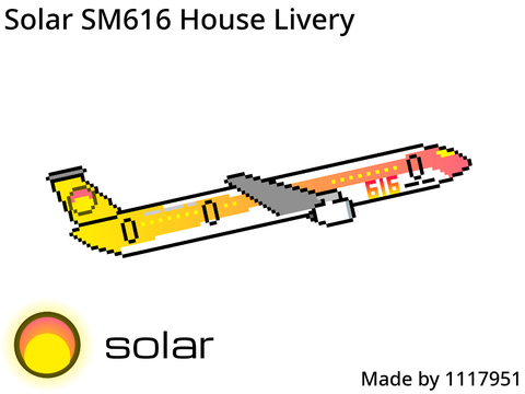 Solar SM616 House Livery
