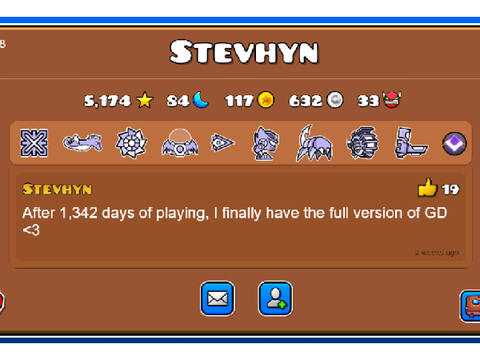 My real GD account