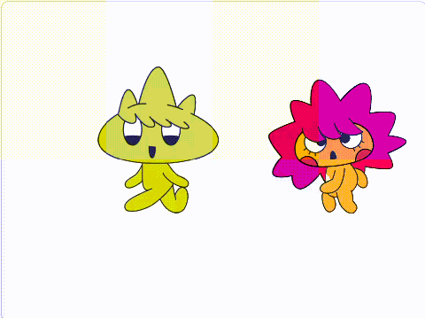 Zepto running and Milli dancing