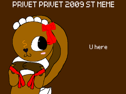 PRIVET PRIVET 2009 ST / MEME fake collab