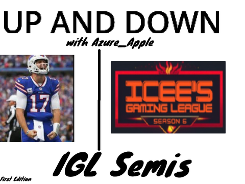 My IGL Talk Show Segment - Up and Down - For UVF