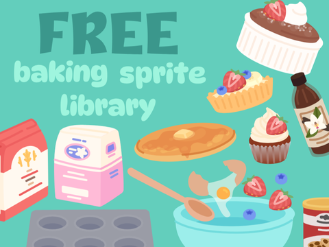 Free Baking Sprite Library