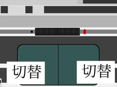 鶴浜電鉄25000系方向幕シュミレーション