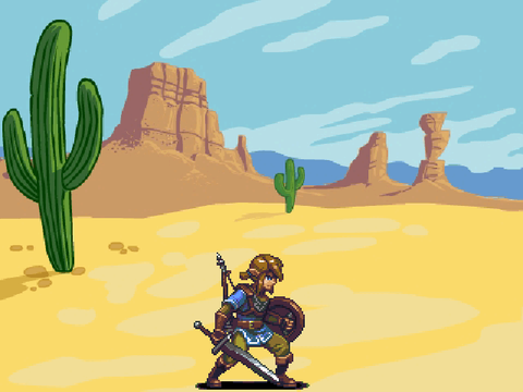 MOVING LINK SPRITE