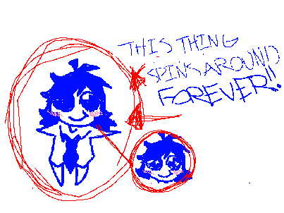 spinny eyestrain thing