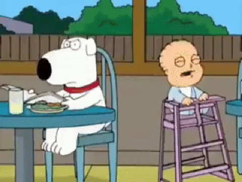 Floccinaucinihilipilificatiophobia Brian yells at crying baby
