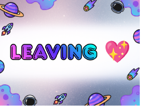 Leaving ❤