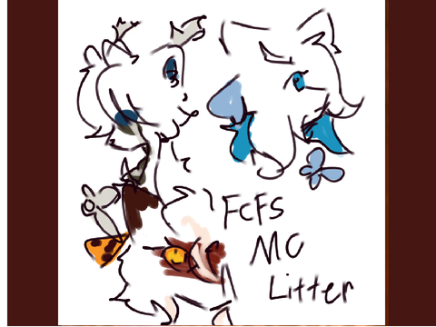 CLOSED - Escapism - FCFS MC litter