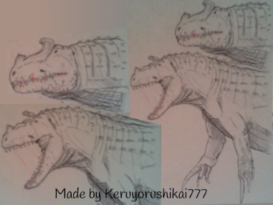 I-rex if it was made from Jurassic dinos