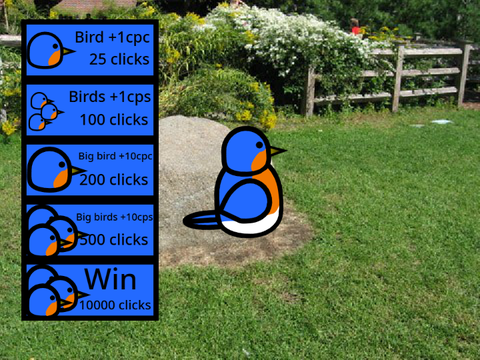 Bluebird clicker