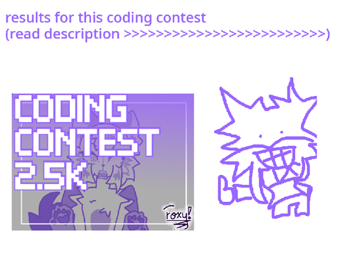 2.5k contest results