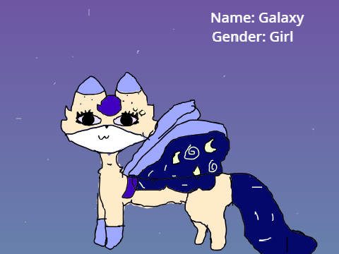 Galaxy (The OC from the animation)