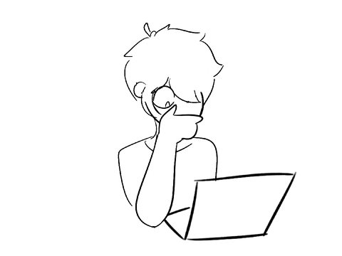my genuine reaction to smile.