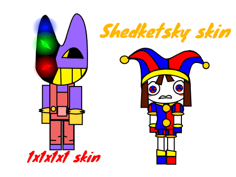 if the was forsaken skins of Tadc part 1