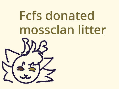 Fcfs Mossclan Litter ★ Generations