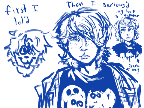 Random doodles okay..