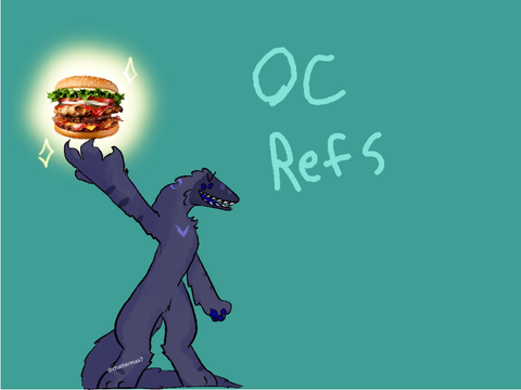 (Almost) all of my ref sheets for my OCs